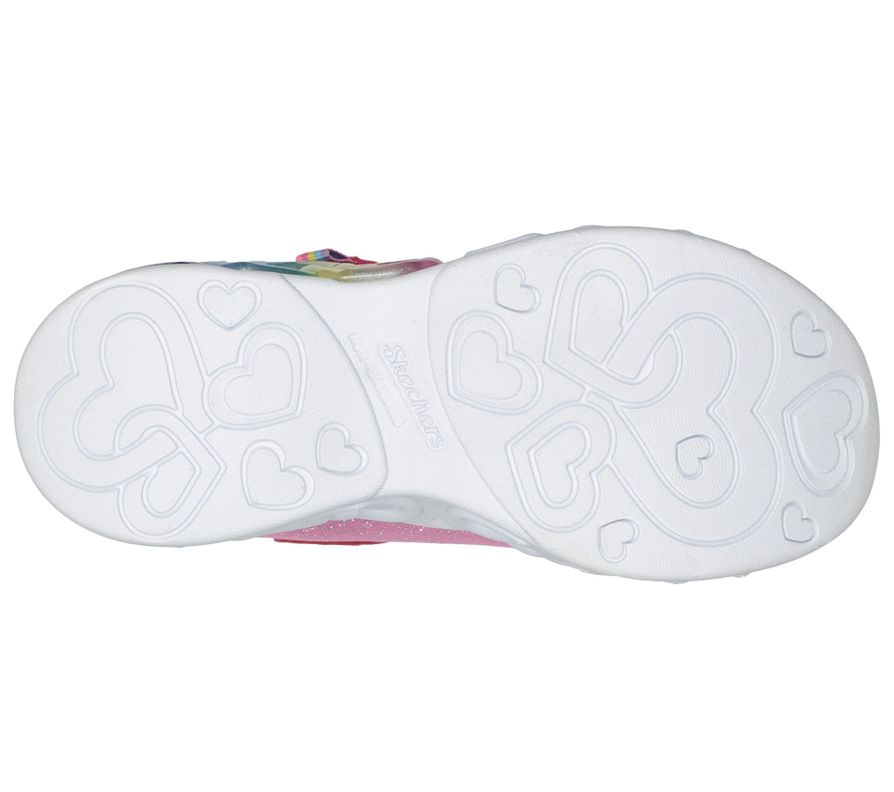 Zapatillas Skechers Infinite Heart Lights Love Prism (Luces) Niñas 303751L-PKMT-2