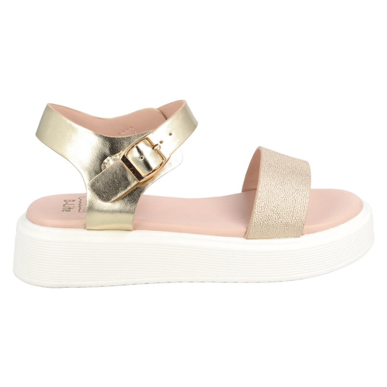 SANDALIAS BUBBLE GUMMERS DAFNE DORADO 361-8382-0