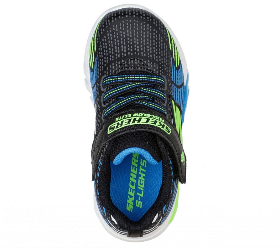ZAPATILLAS SKECHERS FLEX GLOW ELITE LUCES BEBES 400135N-BBLM-1