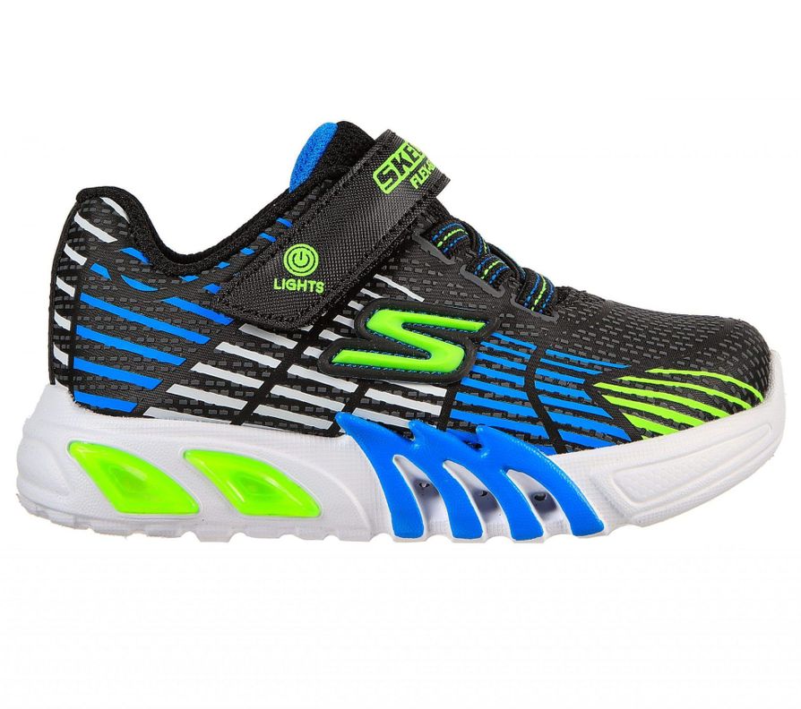 ZAPATILLAS SKECHERS FLEX GLOW ELITE LUCES BEBES 400135N-BBLM-4