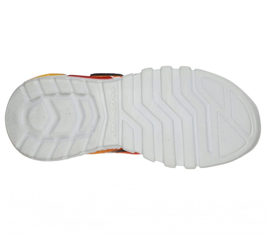 ZAPATILLAS SKECHERS FLEX GLOW DEZLOM BEBES 400016N-BKRD-2