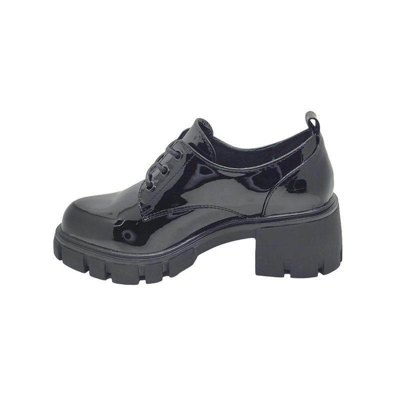 ZAPATOS CHALADA NEGRO CHAROL 38-JUSTY-1-1
