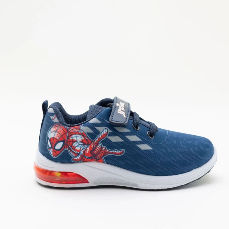 Zapatilla Luces Niño Spiderman Hero Punk Azul Marvel TBC 660375REG-0