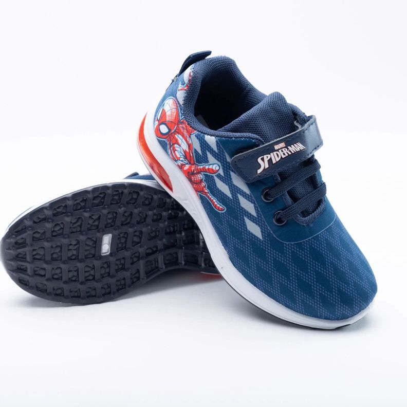 Zapatilla Luces Niño Spiderman Hero Punk Azul Marvel TBC 660375REG-2