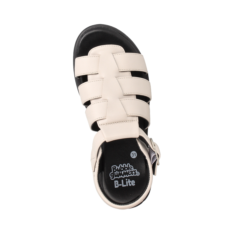 SANDALIAS BUBBLE GUMMERS DUNIA NIÑAS WHITE 461-8387-3