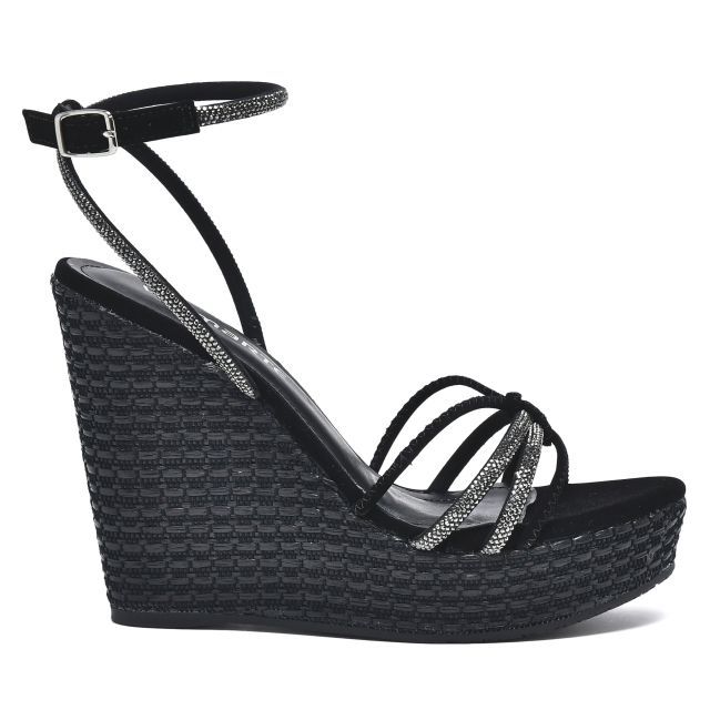 Sandalia De Fiesta Via Marte Black 23-11302-01-1