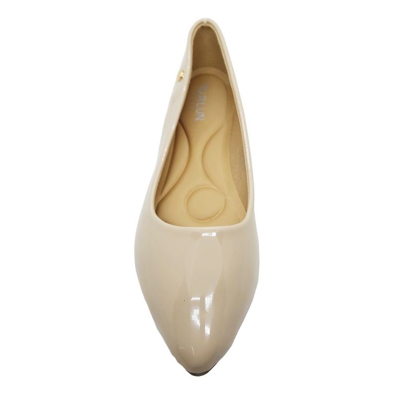 ZAPATOS HUALUNAOTE BEIGE CHAROL | HLD-601A-4
