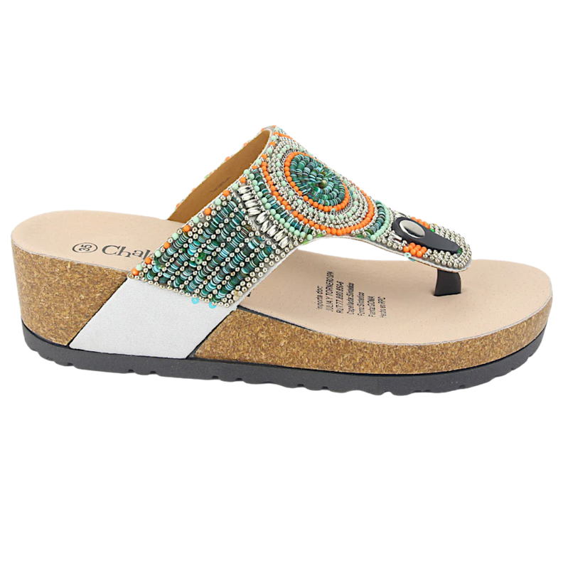 SANDALIAS CHALADA PLATEADAS | 17-DOIT-10-0