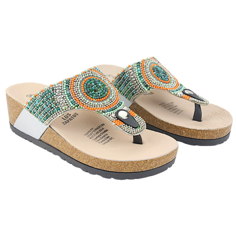 SANDALIAS CHALADA PLATEADAS | 17-DOIT-10-2