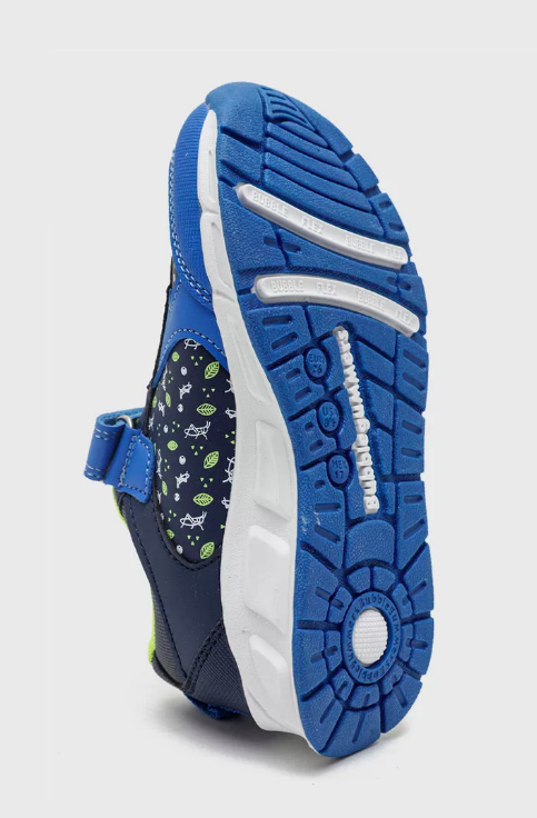 Zapatilla Bubble Gummers Azul (Luces) Niños 281-9639-4