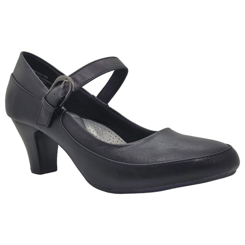 ZAPATOS DE TACÓN NEW WALK NEGROS | A30-11-90B-2