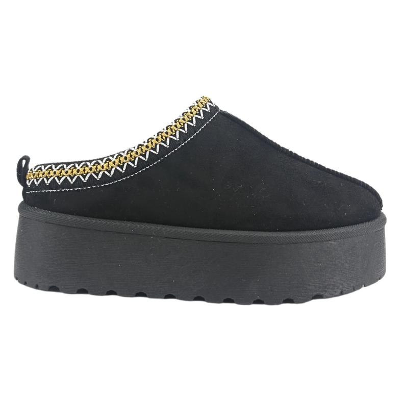 PANTUFLAS CHALADA NEGRO COMFORT 37-PINGUIH-3-0