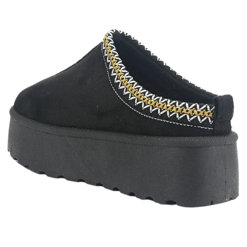 PANTUFLAS CHALADA NEGRO COMFORT 37-PINGUIH-3-4