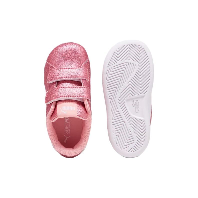 ZAPATILLA PUMA SMASH 3.0 NIÑAS ROSADO | 394688 01-3