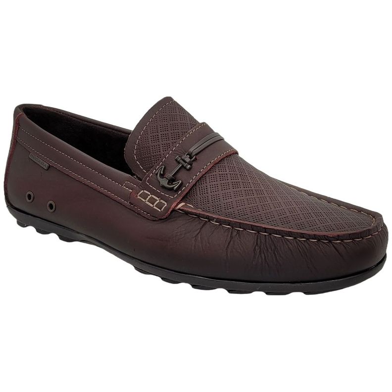 MOCASIN PEGADA CAFE HOMBRE 140913-02-0