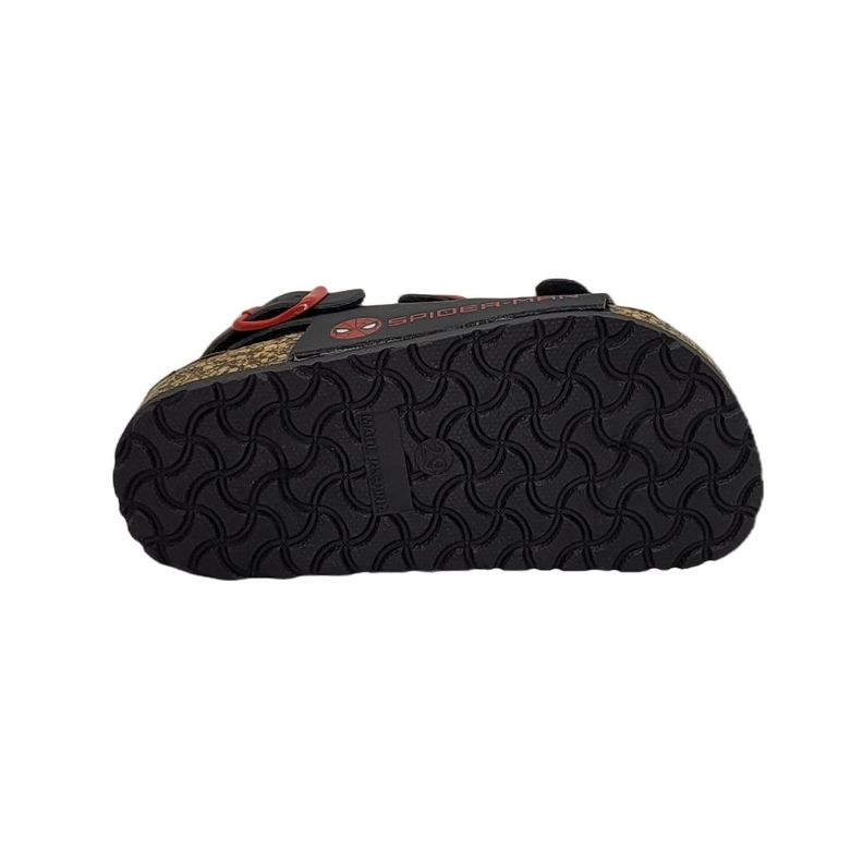 Sandalias Niño Spiderman Negro/Rojo TBC 640429REG-2