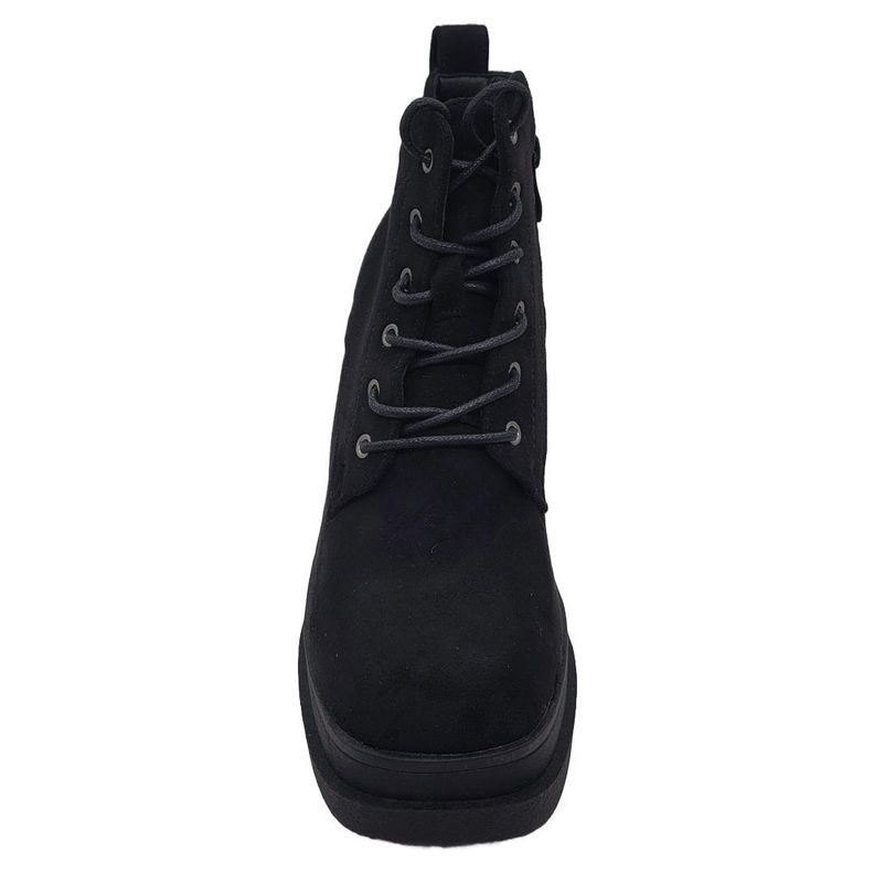 BOTINES BOTELI GAMUZA NEGRO | N07-1