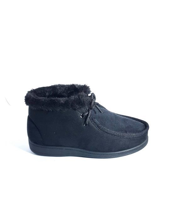 Zapatos By Pass de Descanso Mujer Negro DES205-1-2
