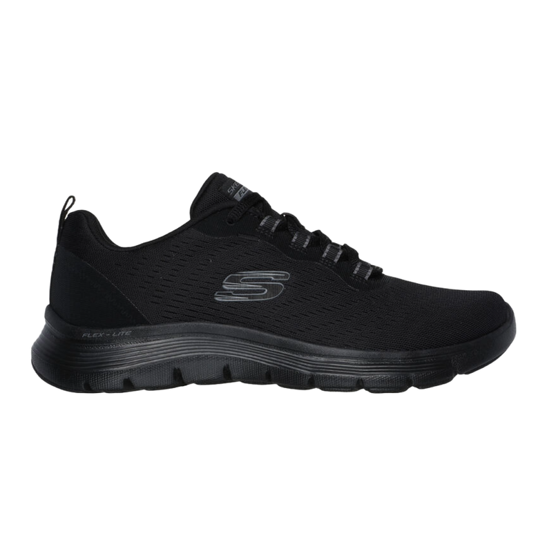 ZAPATILLAS SKECHERS FLEX APPEAL 5.0 NEGRAS (MUJER) | 150201-0