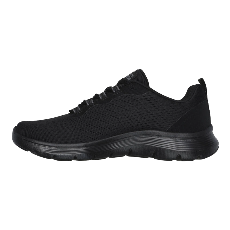 ZAPATILLAS SKECHERS FLEX APPEAL 5.0 NEGRAS (MUJER) | 150201-3