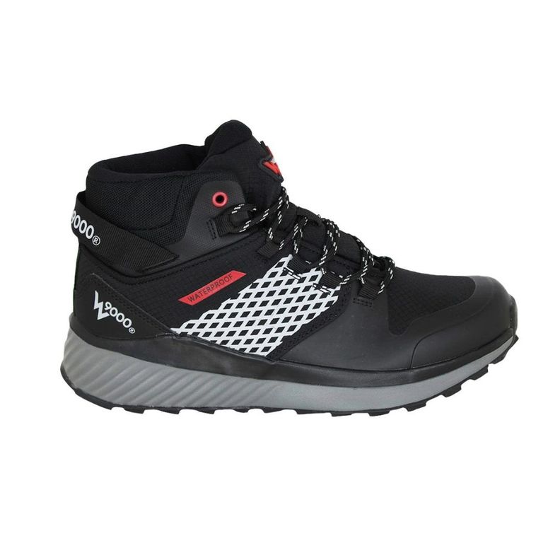 ZAPATILLA OUTDOOR HOMBRE WISDOM NEGRO W9-701-0