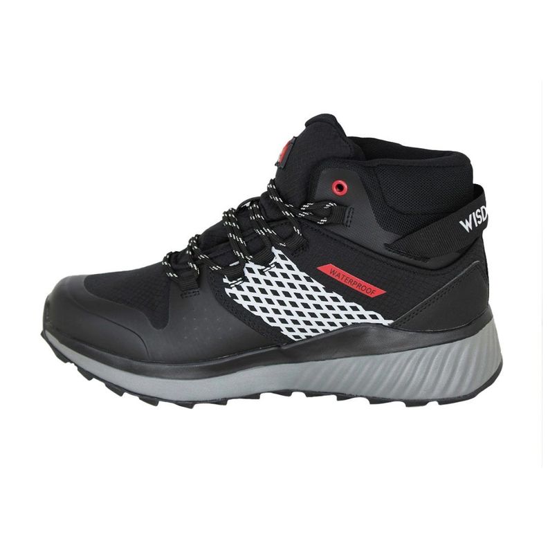 ZAPATILLA OUTDOOR HOMBRE WISDOM NEGRO W9-701-1