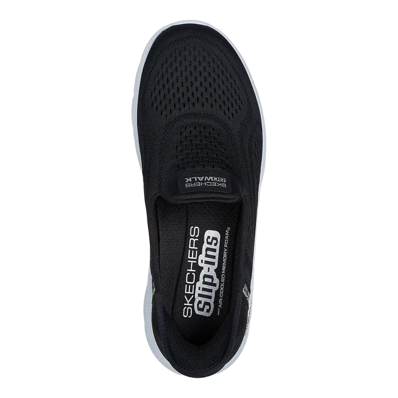 ZAPATILLAS SKECHERS SLIP-INS: GO WALK YAEL | 124848-BKMT-2