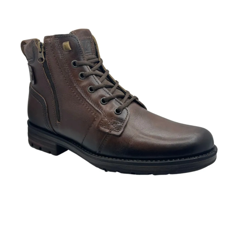 BOTINES PEGADA CUERO CASTANHO | 181314-06-1