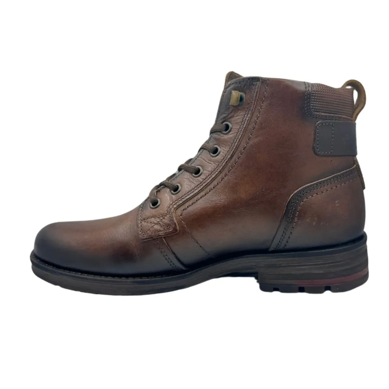 BOTINES PEGADA CUERO CASTANHO | 181314-06-2