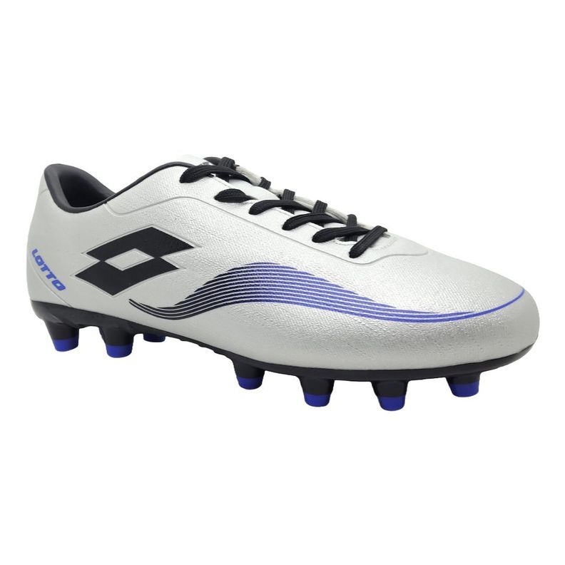 ZAPATOS DE FUTBOL LOTTO PLATEADO | J0614-2