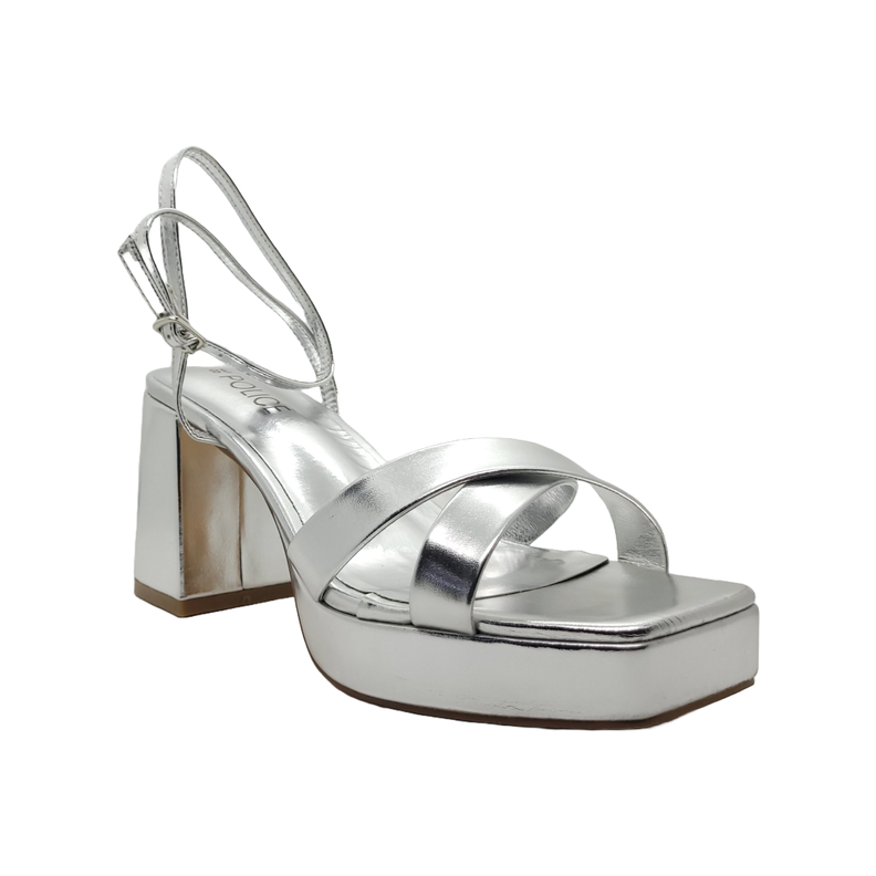 SANDALIAS POLICE DE FIESTA GRAY SS24PO102-1