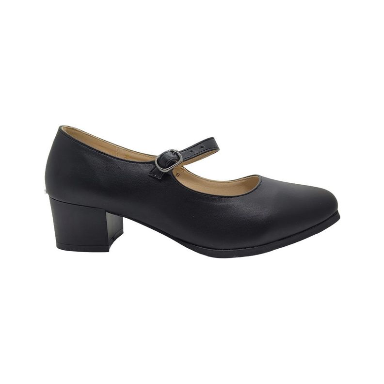 ZAPATOS DE CUECA ARMONIA NEGROS | 109-B-0