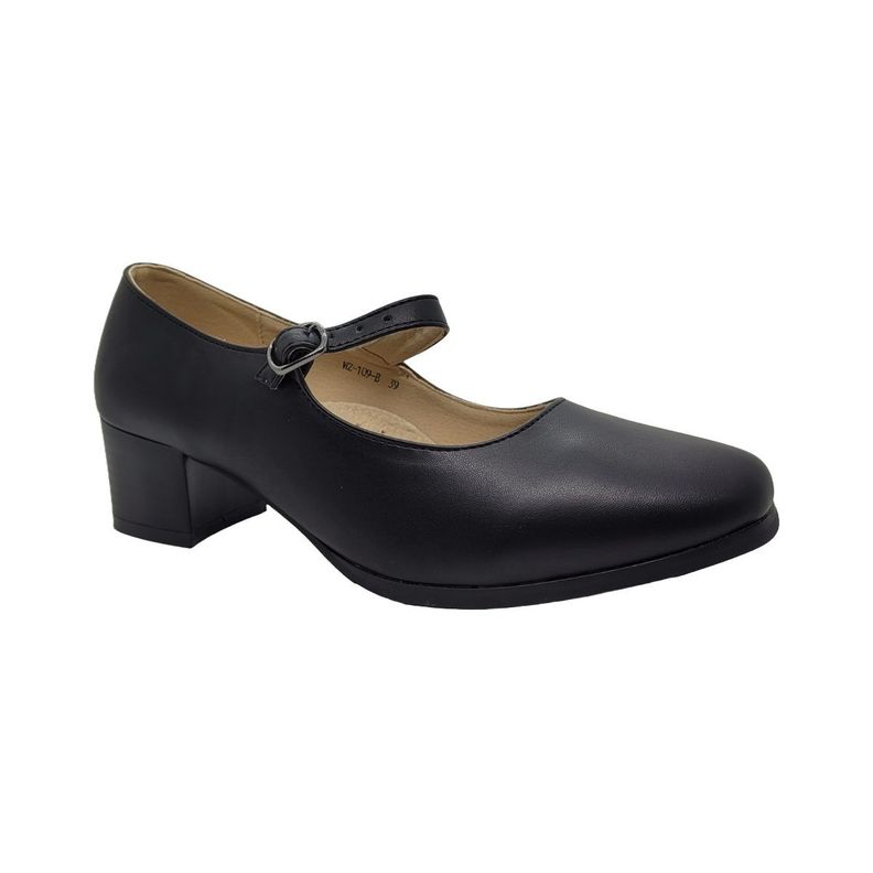 ZAPATOS DE CUECA ARMONIA NEGROS | 109-B-2