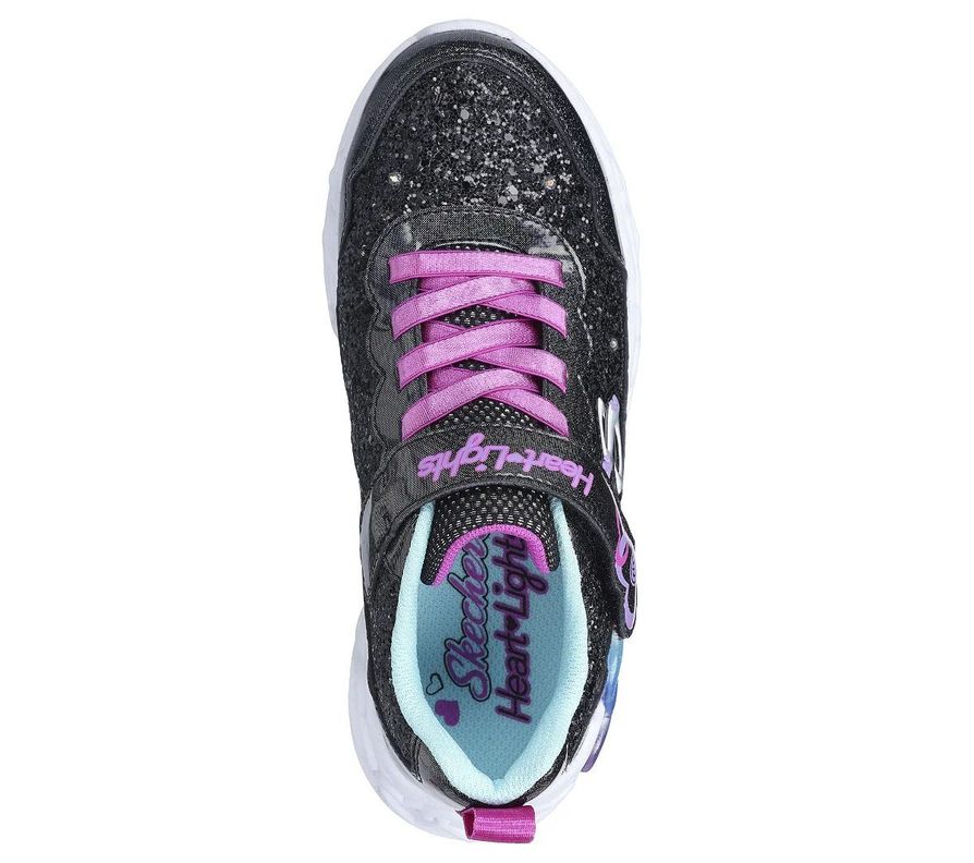 Zapatillas Skechers Infinite Heart Lights (Luces) Fress Love 303752L-BKTQ-2