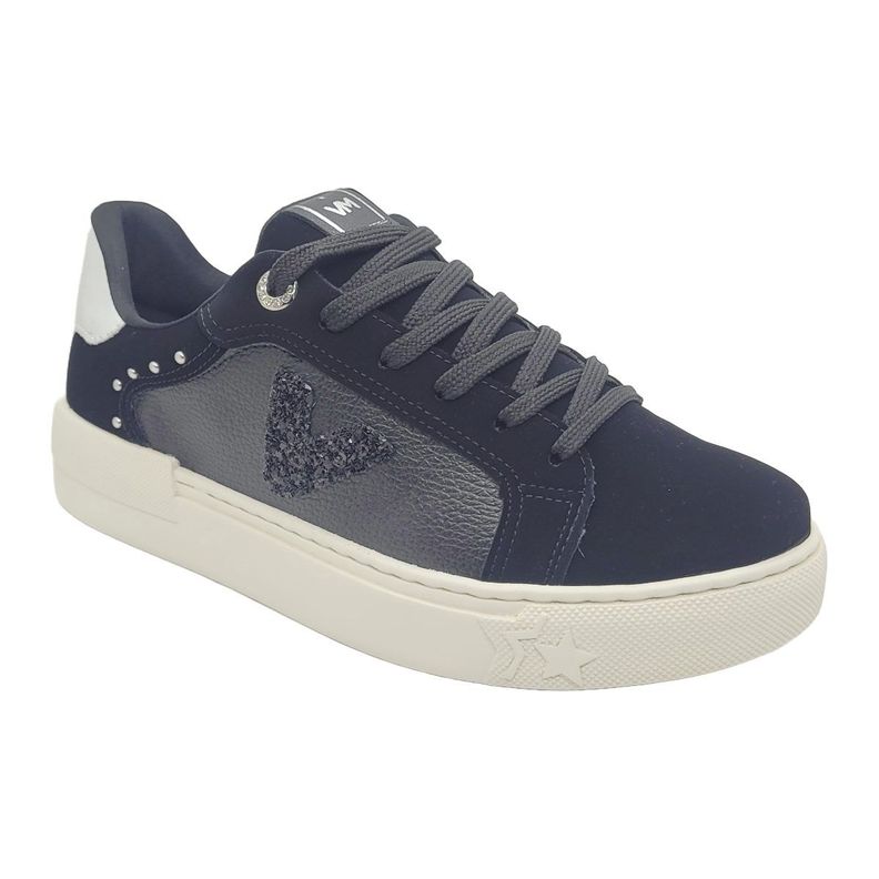 ZAPATILLAS VIA MARTE MUJER NEGRAS | 122-005-03-0