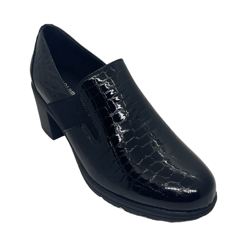 ZAPATOS ALQUIMIA NEGRO CHAROL | 3079-02-1