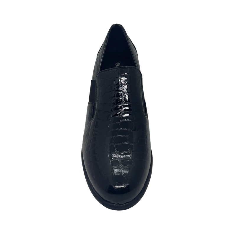 ZAPATOS ALQUIMIA NEGRO CHAROL | 3079-02-2