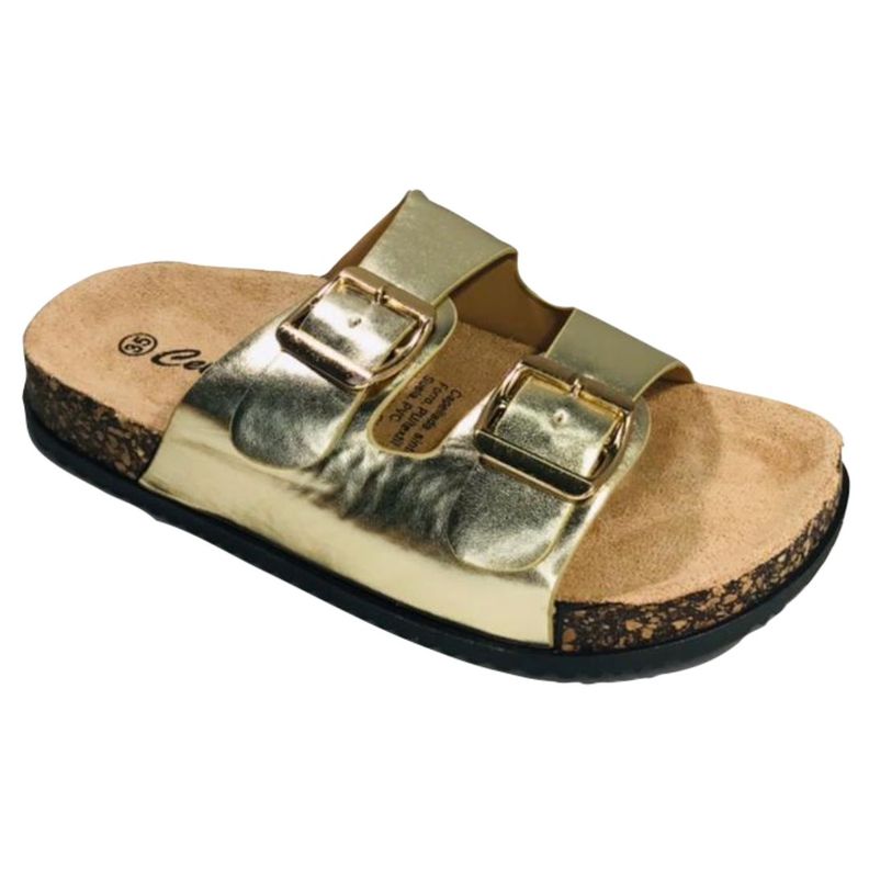 SANDALIAS CELINA RIGIO MUJER DORADA 2021-14-0