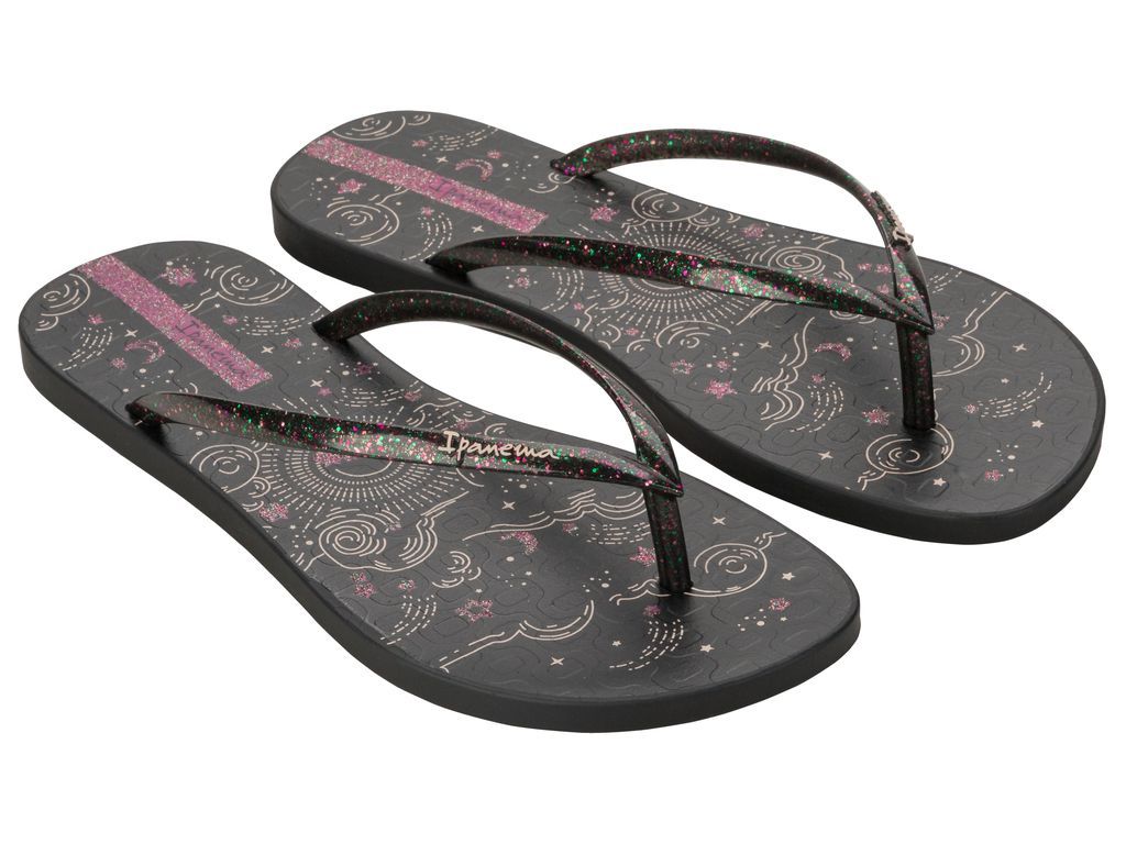 Sandalia Mujer Negro Easy Star 2 Ipanema-1