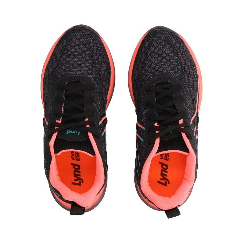 Zapatilla Infantil Progressive Rosa/Negro Lynd-1