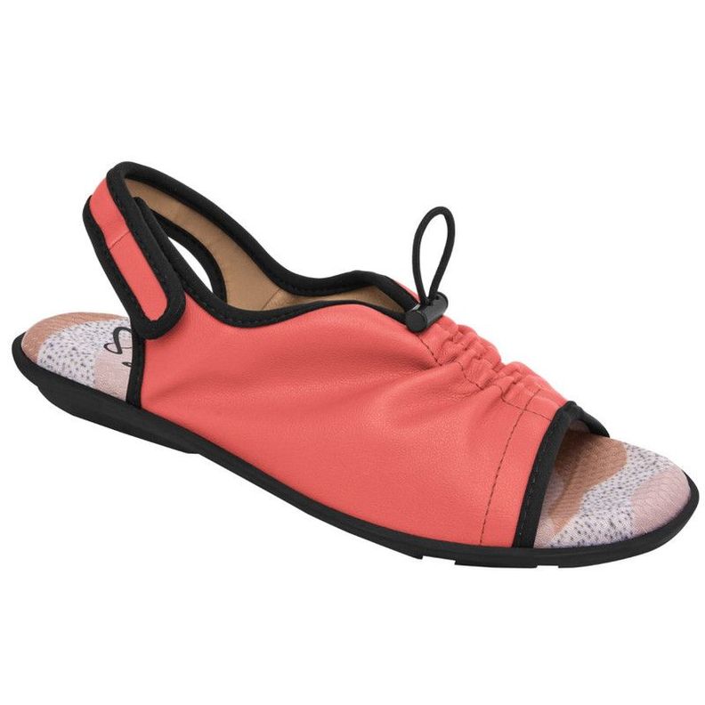 Sandalia Mujer Piccadilly Negro/Rosa-0