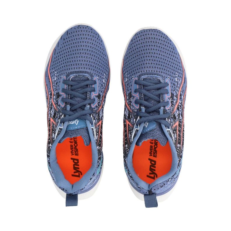 Zapatilla Infantil Voraz Azul Lynd-1