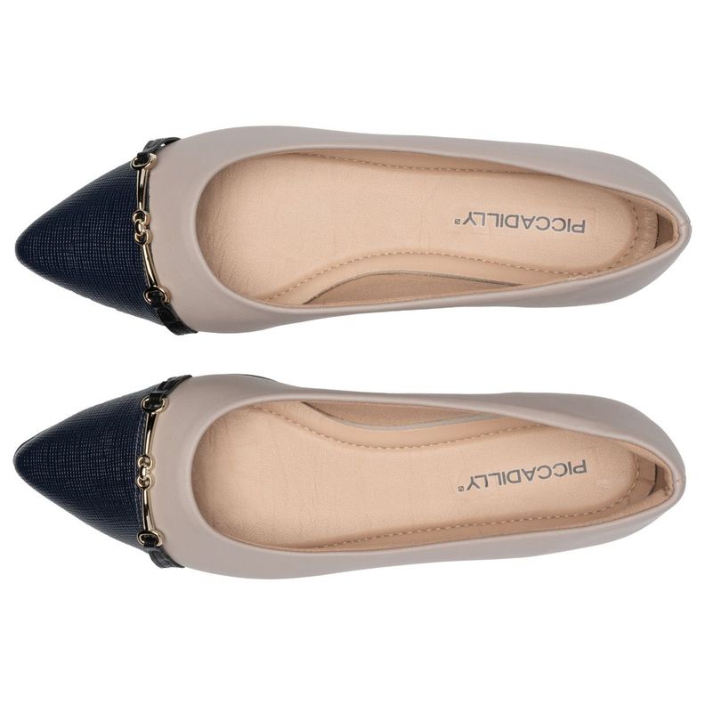 Zapato Mujer Azul/Taupe Ana 629 Piccadilly-2