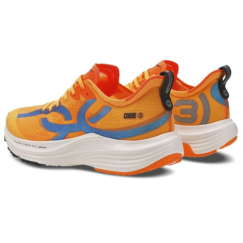 Zapatilla Running Mujer Corre 3 Naranja-2