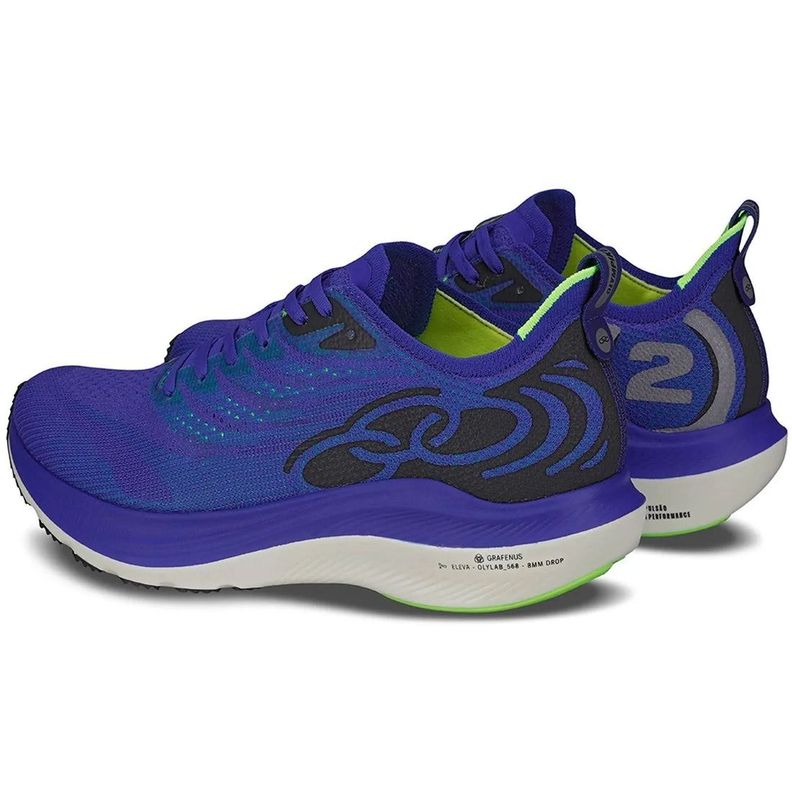 Zapatilla Running Hombre Corre Grafeno 2 Azul-1