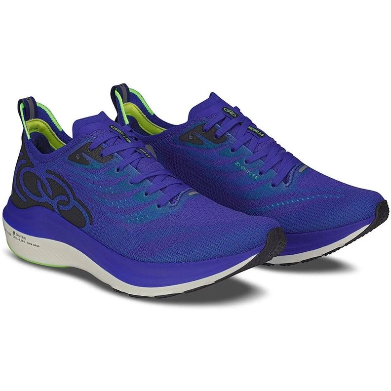 Zapatilla Running Hombre Corre Grafeno 2 Azul-2