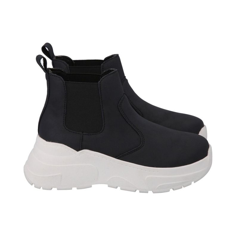 Botin Mujer Negro Dunkin Police-1