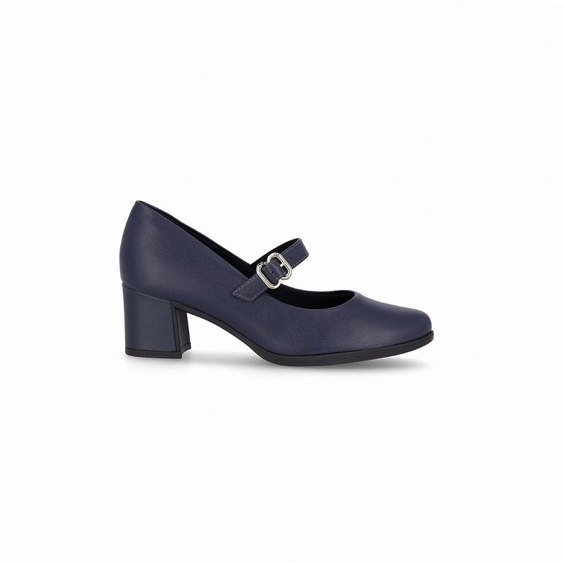 Zapato Mary Jane Mujer Azul Danubia Piccadilly-0