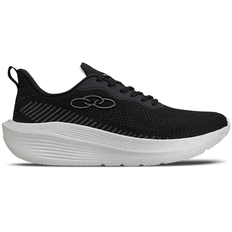 Zapatilla Hombre Rayo Negro/Blanco-0