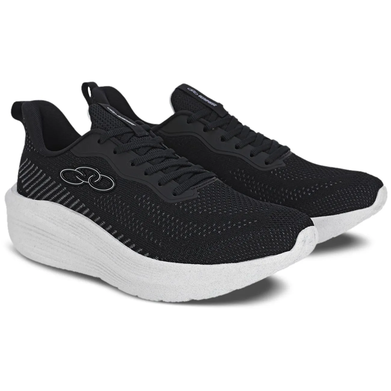 Zapatilla Hombre Rayo Negro/Blanco-1